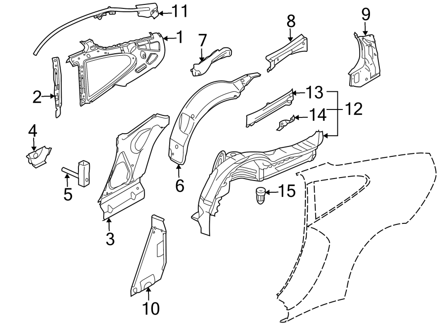 6QUARTER PANEL. INNER STRUCTURE.https://images.simplepart.com/images/parts/motor/fullsize/6933820.png