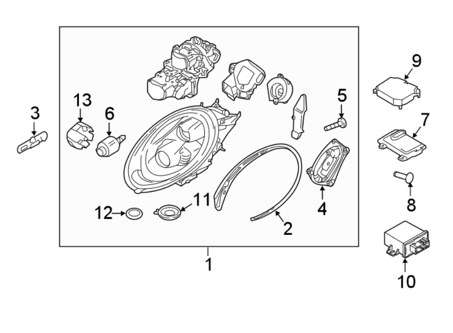 4FRONT LAMPS. HEADLAMP COMPONENTS.https://images.simplepart.com/images/parts/motor/fullsize/6934632.png