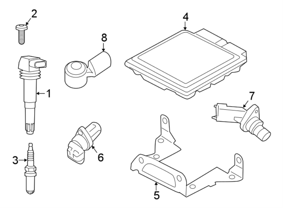 Diagram Ignition system. for your Porsche