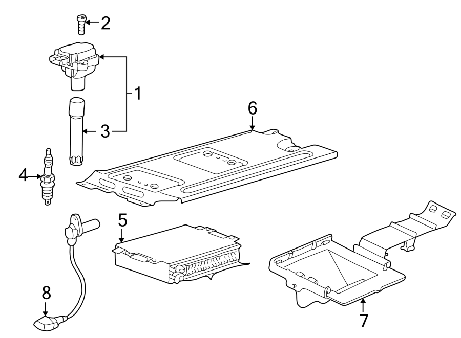 Diagram IGNITION SYSTEM. for your 2017 Porsche Cayenne   