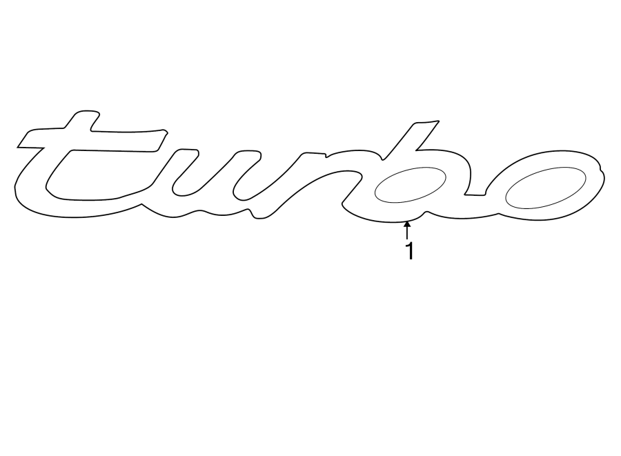 Diagram ENGINE LID. EXTERIOR TRIM. for your 2010 Porsche Cayenne   