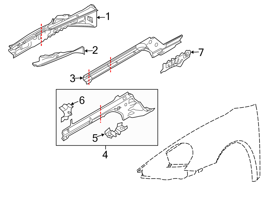 1FENDER. STRUCTURAL COMPONENTS & RAILS.https://images.simplepart.com/images/parts/motor/fullsize/6936080.png