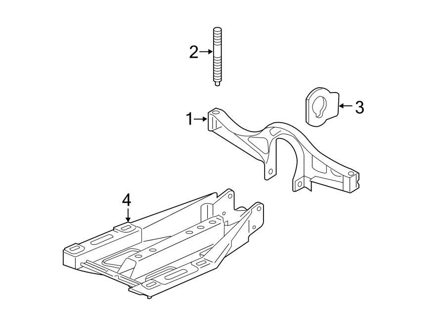 Diagram TRANS MOUNTING. for your 2017 Porsche Cayenne   