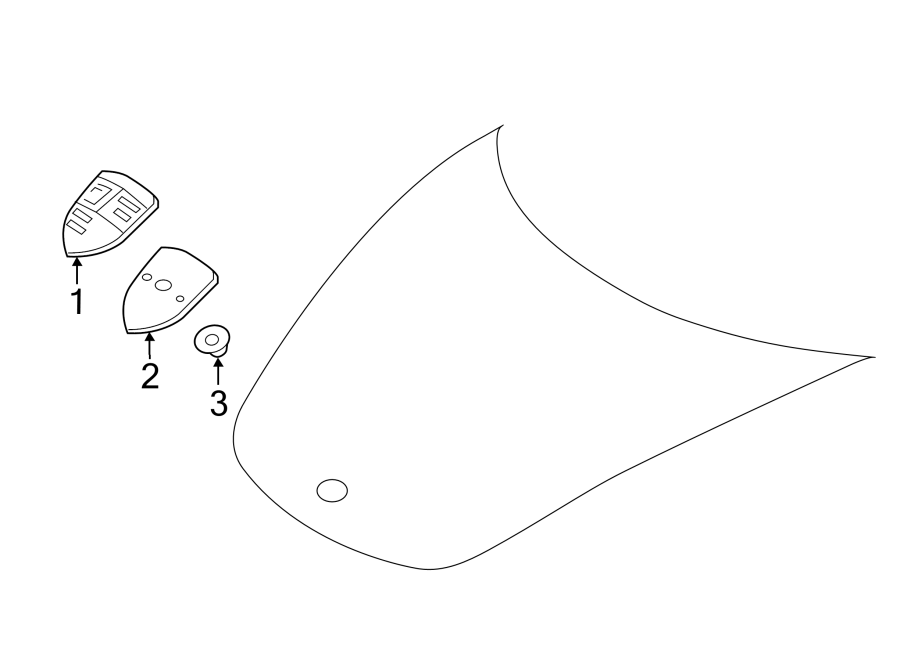 Diagram HOOD. EXTERIOR TRIM. for your 2018 Porsche 911  Turbo S Convertible 