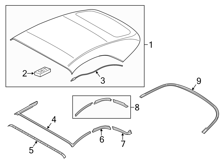 1ROOF. TOP & COMPONENTS.https://images.simplepart.com/images/parts/motor/fullsize/6937405.png