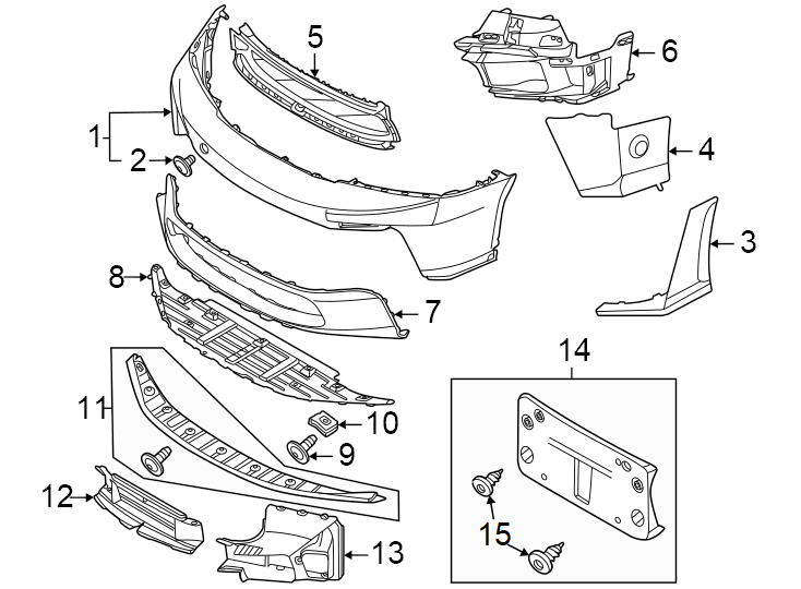 2Front bumper. Bumper & components.https://images.simplepart.com/images/parts/motor/fullsize/6938029.png