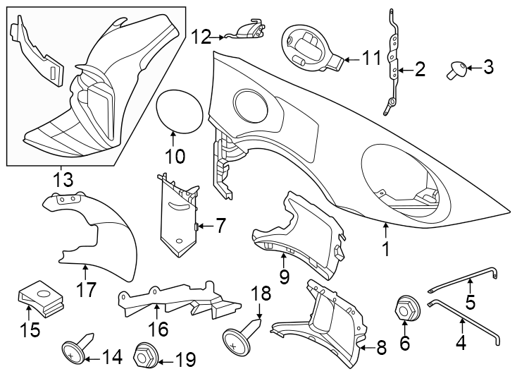 4Fender & components.https://images.simplepart.com/images/parts/motor/fullsize/6938137.png