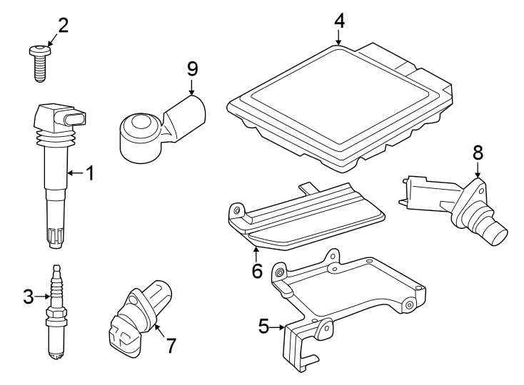 Diagram Ignition system. for your 2010 Porsche 911   