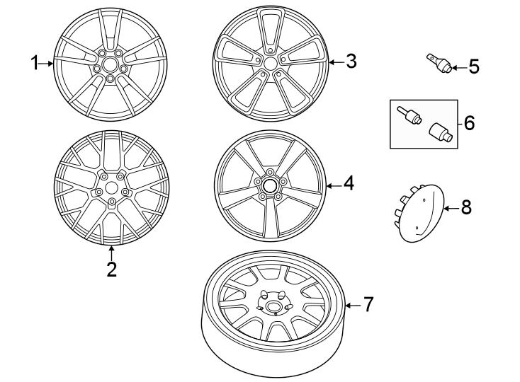 11911 GT3 wheels. Exclusive Design.https://images.simplepart.com/images/parts/motor/fullsize/6938190.png