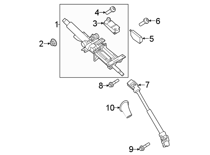 5Steering column assembly.https://images.simplepart.com/images/parts/motor/fullsize/6938270.png