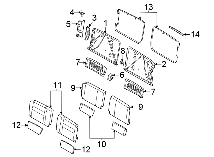 1Seats & tracks. Rear seat components.https://images.simplepart.com/images/parts/motor/fullsize/6938405.png