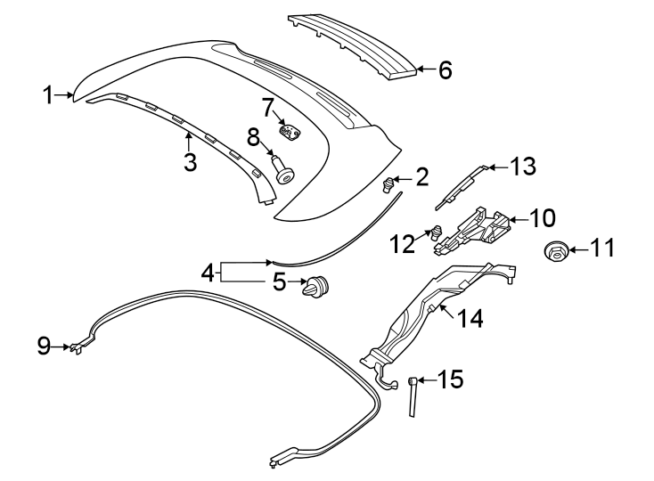 10Roof. Exterior trim.https://images.simplepart.com/images/parts/motor/fullsize/6938430.png