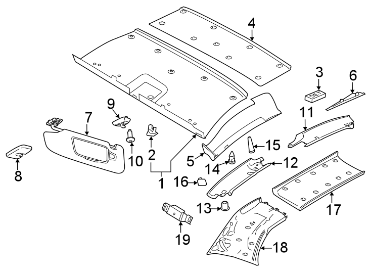 3Roof. Interior trim.https://images.simplepart.com/images/parts/motor/fullsize/6938469.png