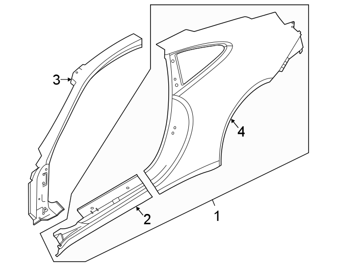 1Pillars. Rocker & floor. Side panel.https://images.simplepart.com/images/parts/motor/fullsize/6938472.png