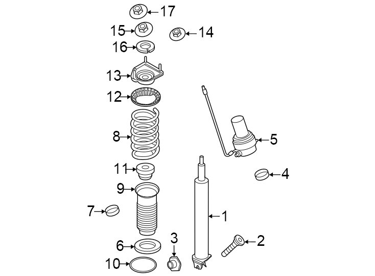 15Rear suspension. Struts & components.https://images.simplepart.com/images/parts/motor/fullsize/6938646.png