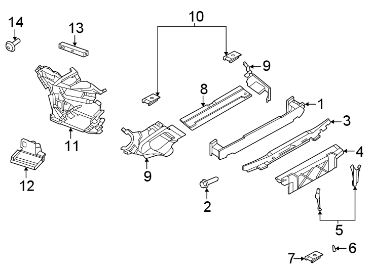 Rear bumper. Bumper & components.https://images.simplepart.com/images/parts/motor/fullsize/6938885.png