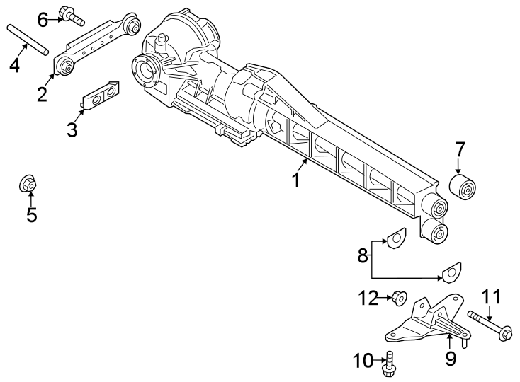 Diagram Front suspension. Carrier & components. for your Porsche