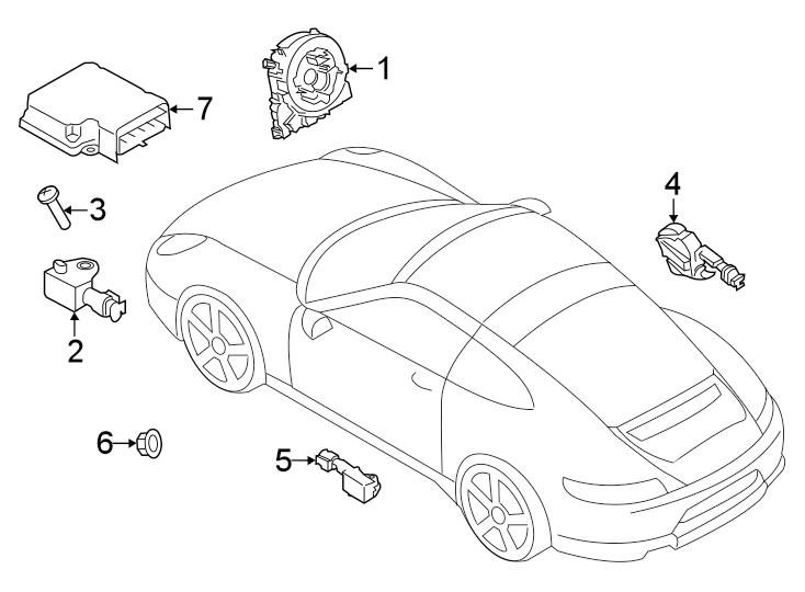 4Restraint systems. Air bag components.https://images.simplepart.com/images/parts/motor/fullsize/6939366.png