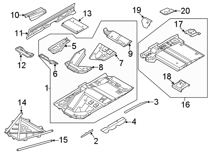 13Pillars. Rocker & floor. Floor & rails.https://images.simplepart.com/images/parts/motor/fullsize/6939473.png