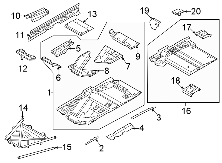 13Pillars. Rocker & floor. Floor & rails.https://images.simplepart.com/images/parts/motor/fullsize/6939487.png