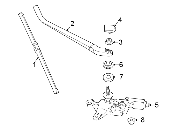 5Back glass. Rear wiper components.https://images.simplepart.com/images/parts/motor/fullsize/6939563.png