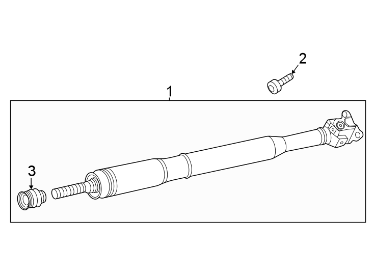 1Rear suspension. Drive shaft.https://images.simplepart.com/images/parts/motor/fullsize/6939663.png