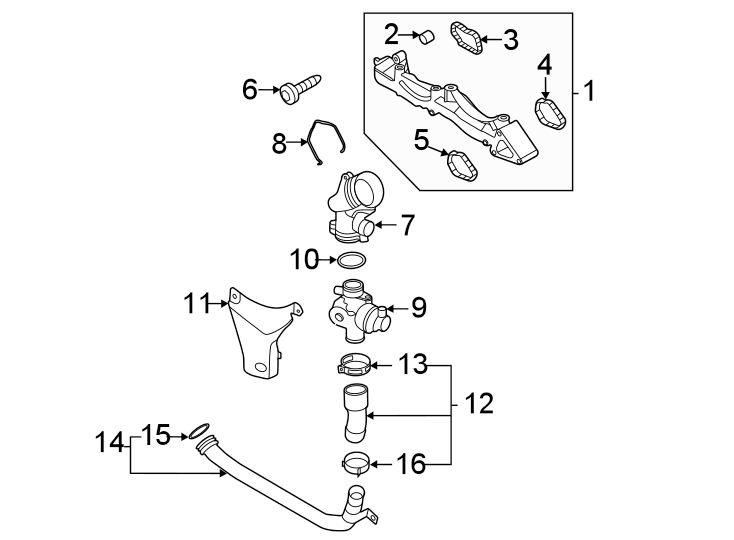 Diagram Hoses & pipes. for your 2013 Porsche Cayenne  GTS Sport Utility 