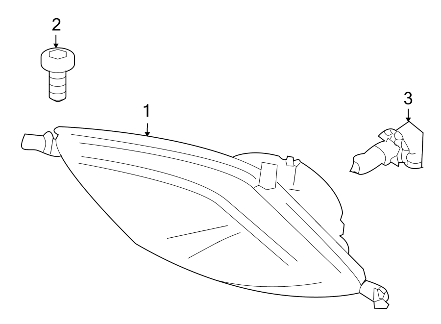 Diagram FRONT LAMPS. FOG LAMPS. for your 2005 Porsche Cayenne  Turbo Sport Utility 