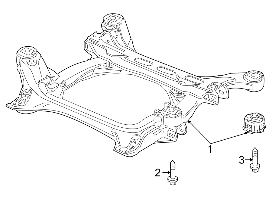 1Front suspension. Suspension mounting.https://images.simplepart.com/images/parts/motor/fullsize/6940395.png