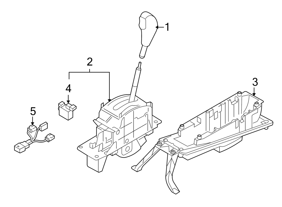 Diagram CENTER CONSOLE. for your 2011 Porsche Cayenne  S Hybrid Sport Utility 