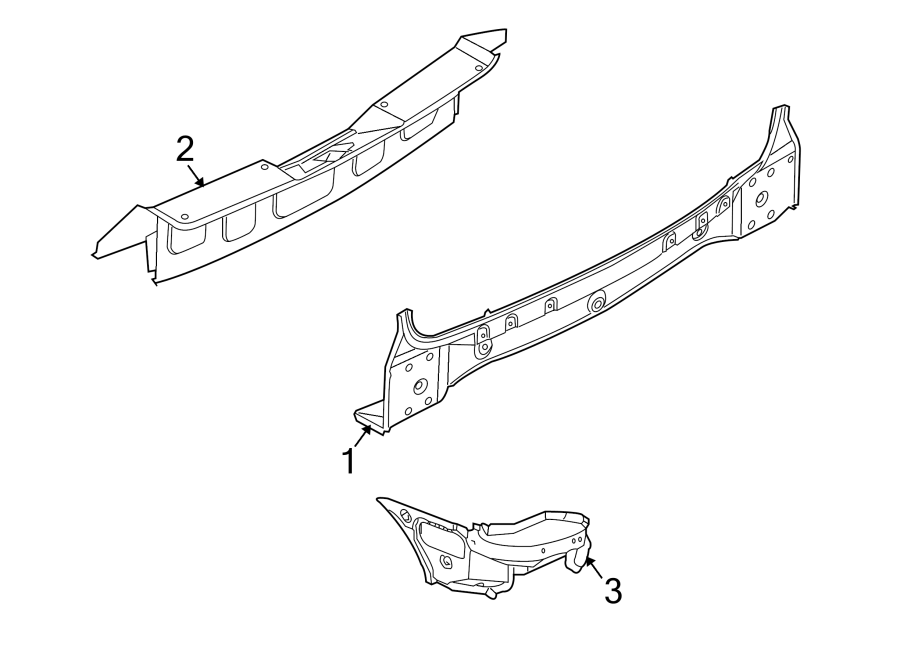 Diagram REAR BODY & FLOOR. for your 2005 Porsche Cayenne   