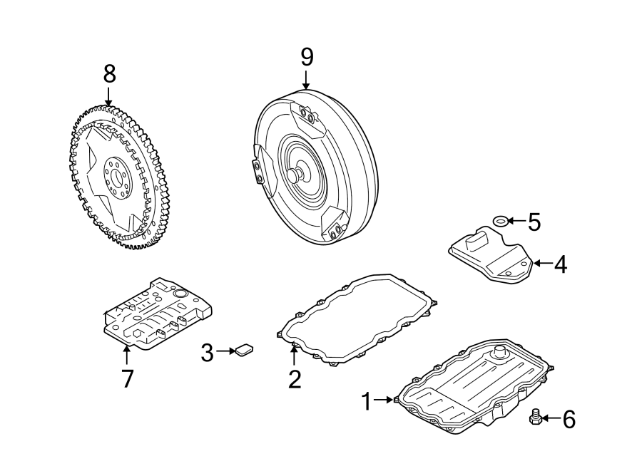 Diagram ENGINE / TRANSAXLE. TRANSAXLE PARTS. for your Porsche