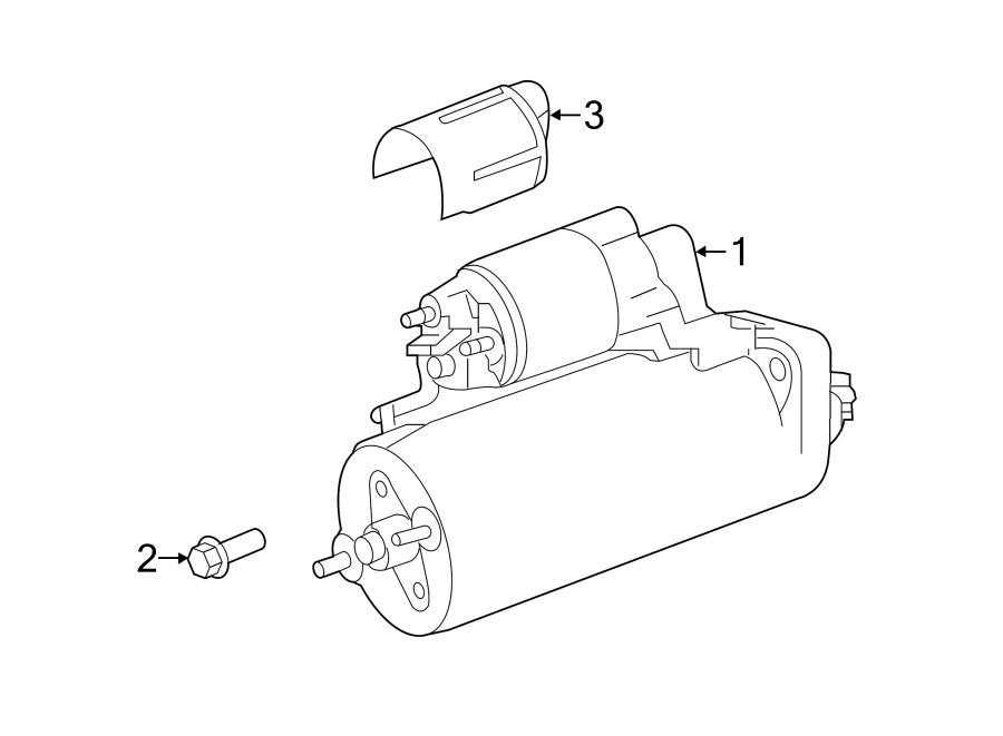 Diagram STARTER. for your 2011 Porsche Cayenne  Base Sport Utility 