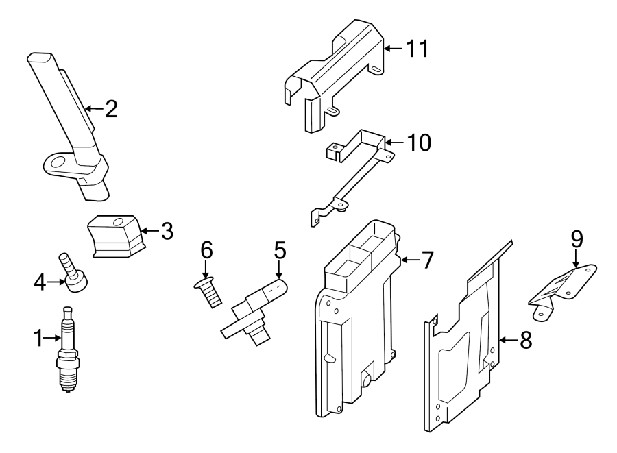 Diagram IGNITION SYSTEM. for your 2015 Porsche Cayenne   