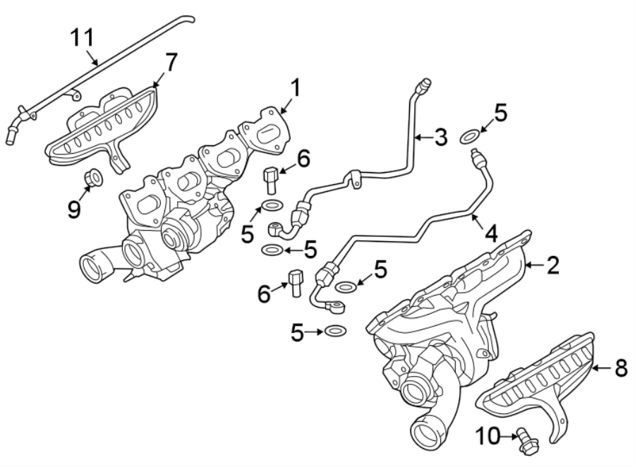 Diagram ENGINE / TRANSAXLE. for your 2017 Porsche Cayenne  S E-Hybrid Sport Utility 