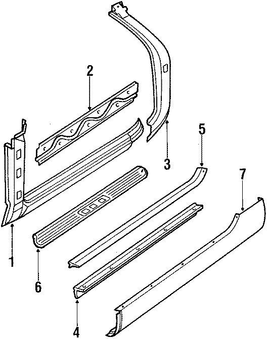 5ROCKER PANEL & LOCK PILLAR.https://images.simplepart.com/images/parts/motor/fullsize/694140.png