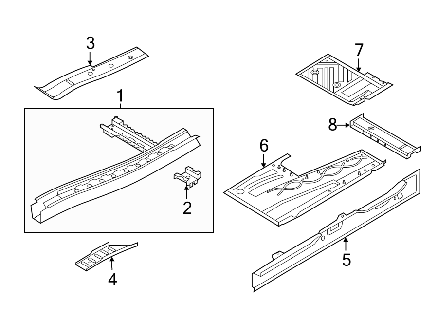 8PILLARS. ROCKER & FLOOR. FLOOR & RAILS.https://images.simplepart.com/images/parts/motor/fullsize/6941595.png