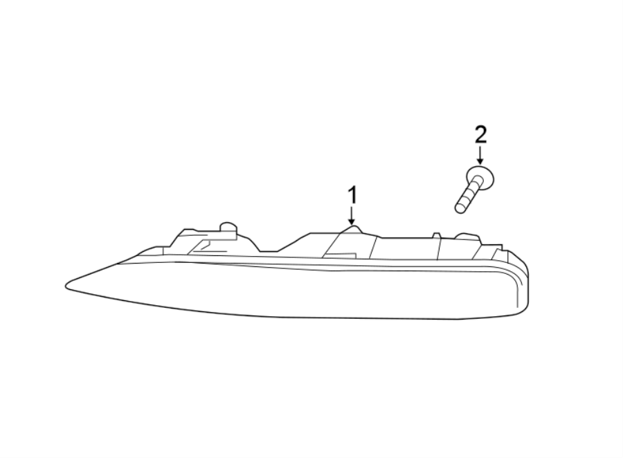 Diagram FRONT LAMPS. DAYTIME RUNNING LAMP COMPONENTS. for your 2021 Porsche Taycan   