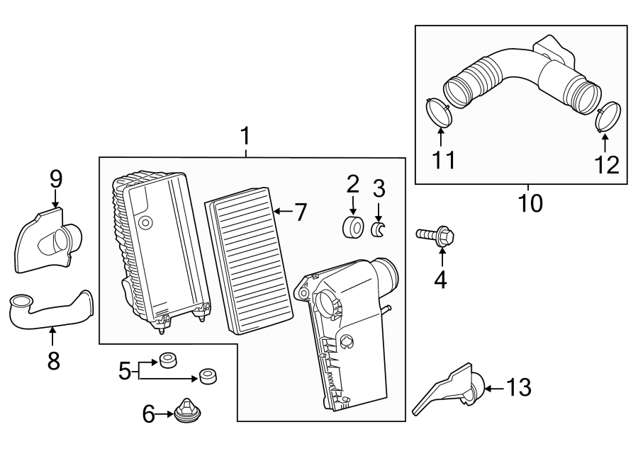 4ENGINE / TRANSAXLE. AIR INTAKE.https://images.simplepart.com/images/parts/motor/fullsize/6942200.png