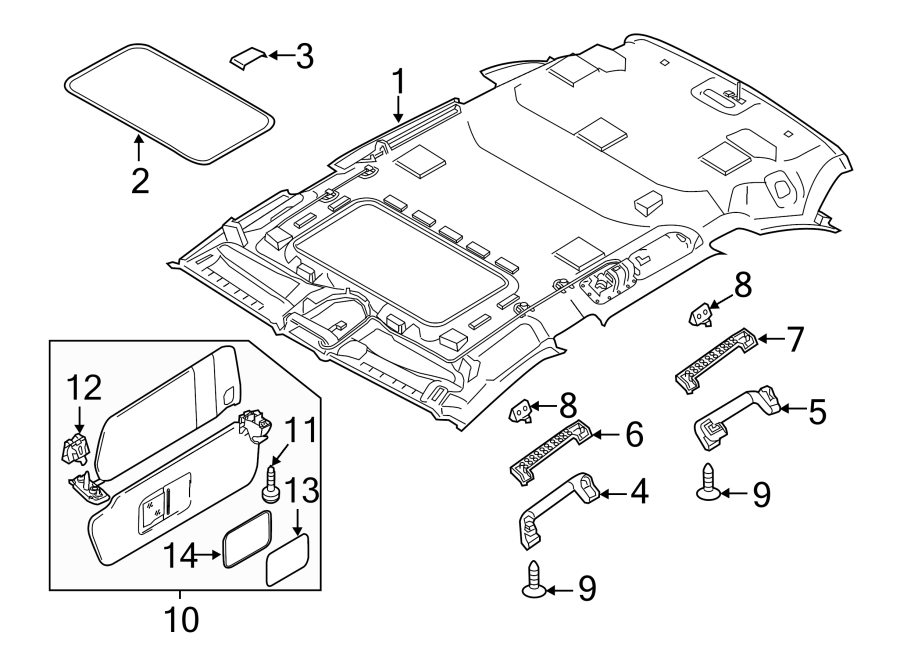 9INTERIOR TRIM.https://images.simplepart.com/images/parts/motor/fullsize/6942576.png