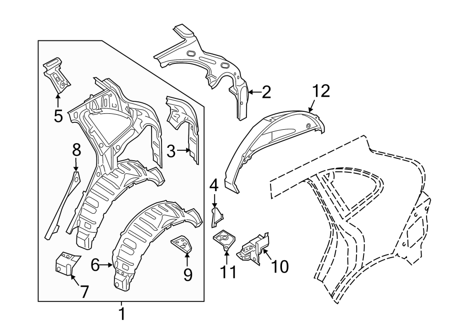 8QUARTER PANEL. INNER STRUCTURE.https://images.simplepart.com/images/parts/motor/fullsize/6942700.png