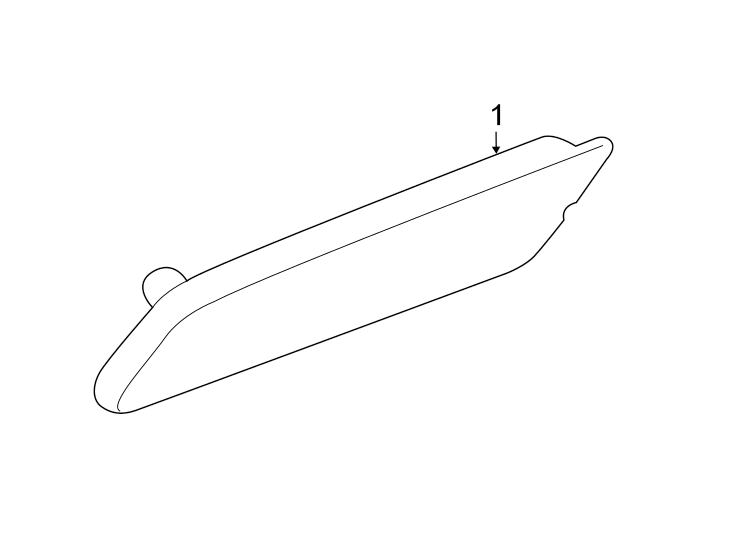 Diagram FRONT LAMPS. SIDE MARKER LAMPS. for your 2021 Porsche Cayenne   