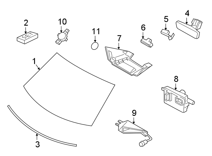 8Windshield & components.https://images.simplepart.com/images/parts/motor/fullsize/6943496.png