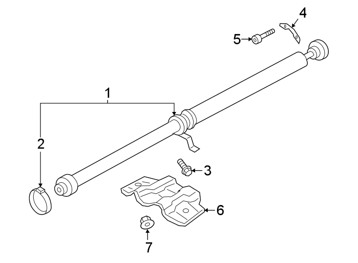 Diagram REAR SUSPENSION. DRIVE SHAFT. for your 2018 Porsche Cayenne  Base Sport Utility 