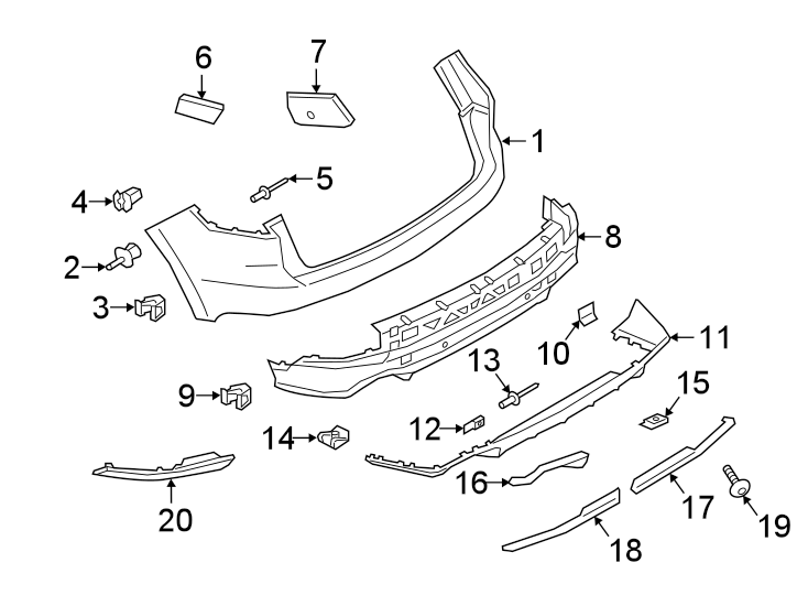 10Rear bumper. Bumper & components.https://images.simplepart.com/images/parts/motor/fullsize/6943870.png