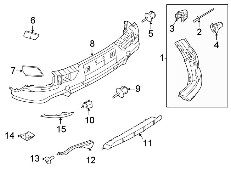 10Rear bumper. Bumper & components.https://images.simplepart.com/images/parts/motor/fullsize/6943899.png