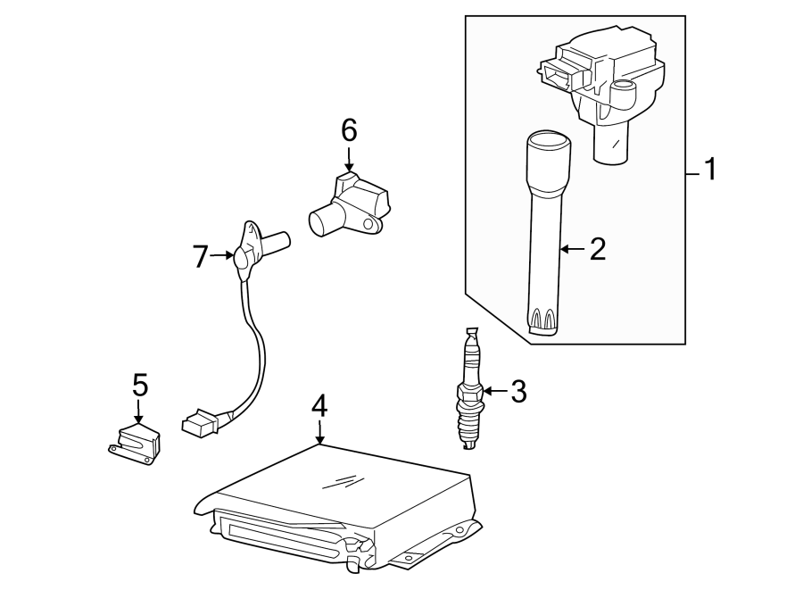 Diagram IGNITION SYSTEM. for your 2009 Porsche Cayenne   