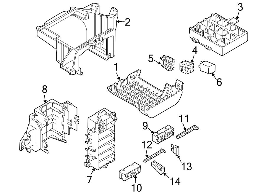 Diagram FUSE & RELAY. for your Porsche