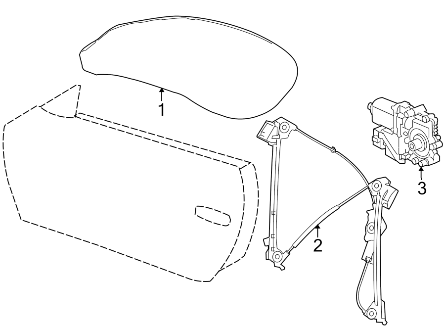 3DOOR. GLASS & HARDWARE.https://images.simplepart.com/images/parts/motor/fullsize/6945390.png