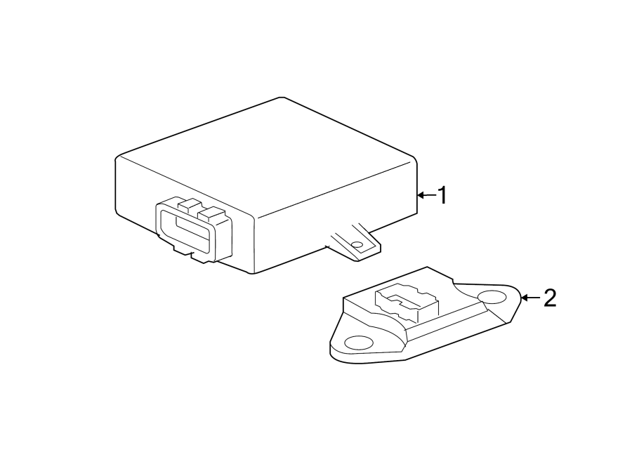 Diagram RIDE CONTROL COMPONENTS. for your 2009 Porsche Cayenne 4.8L V8 A/T GTS Sport Utility 